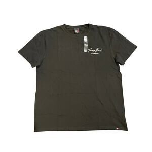 Tommy Hilfiger Jeans T-Shirt Signature Back Logo Size XL Cotton Crewneck NWT